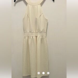 Wet Seal Cream Halter Dress